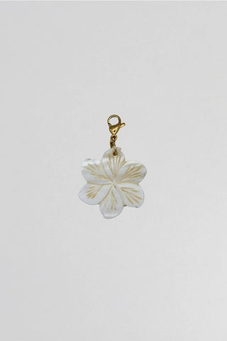 Nacar Flower Charm