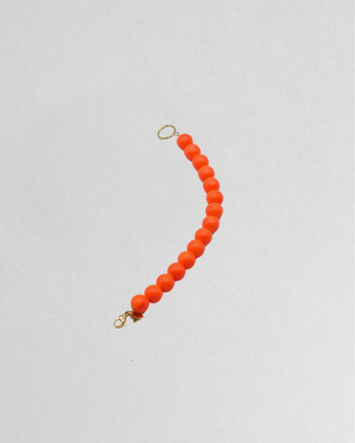 Neon Orange Half Chain