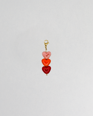 Charm Triple Corazón Flama