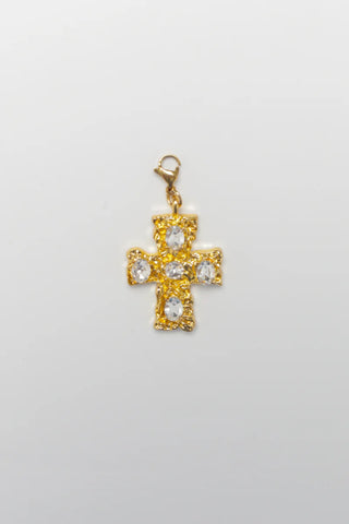 Charm Cruz de cristal