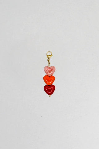 Charm Triple Corazón Flama